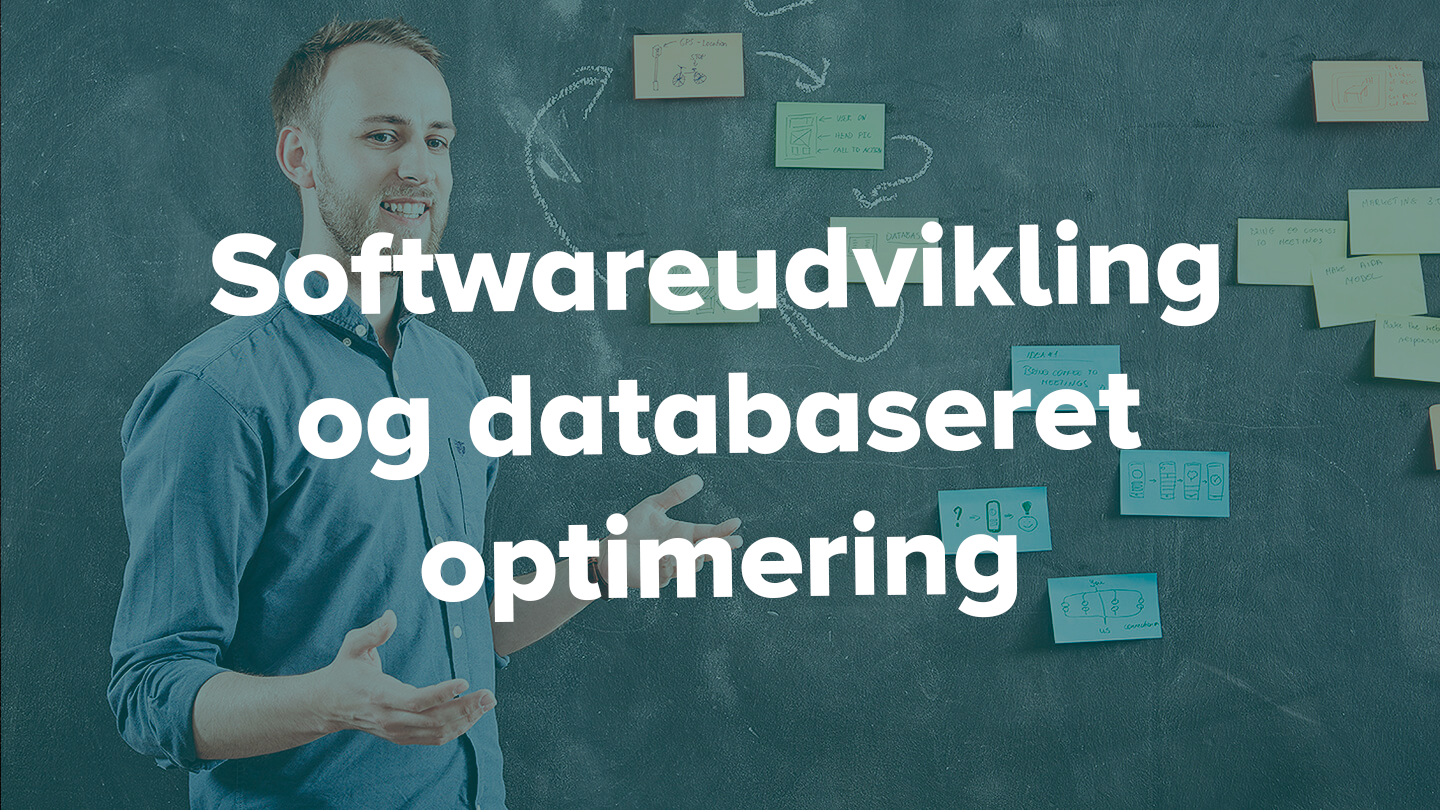 Softwareudvikling og databaseret optimering