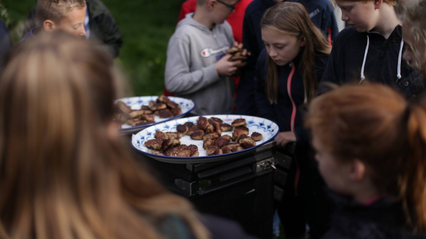 Skoleelever i Smag for Livet. Foto: stagbird.dk.